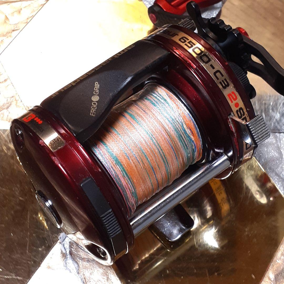 アブガルシア ABUアンバサダー 6500C3 2SPEED 両軸リール 美品