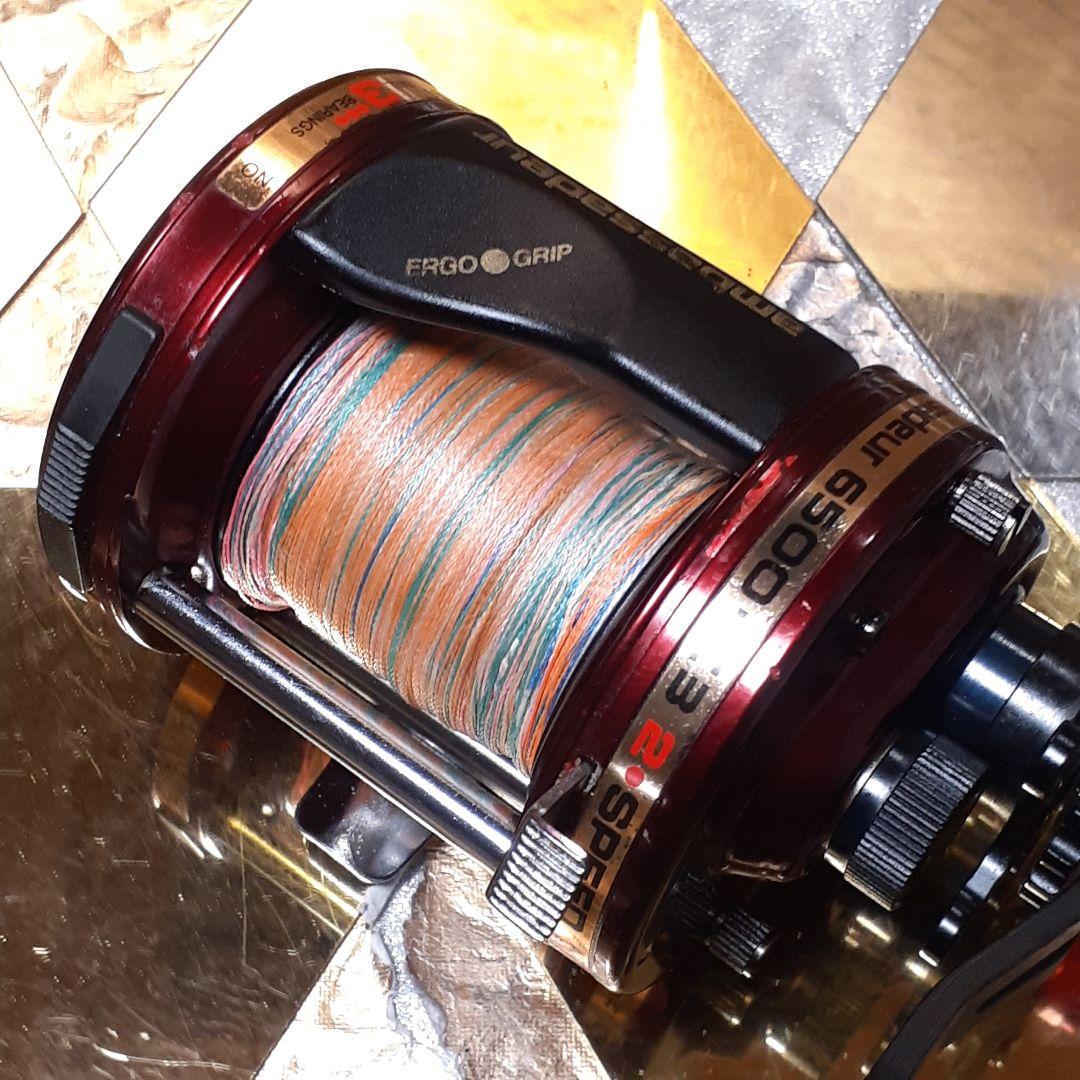 アブガルシア ABUアンバサダー 6500C3 2SPEED 両軸リール 美品