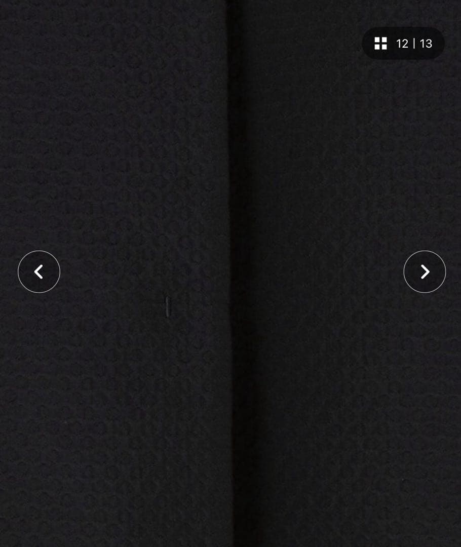 Ballsey 24SS ピンドットマトラッセ コクーンジレ　36