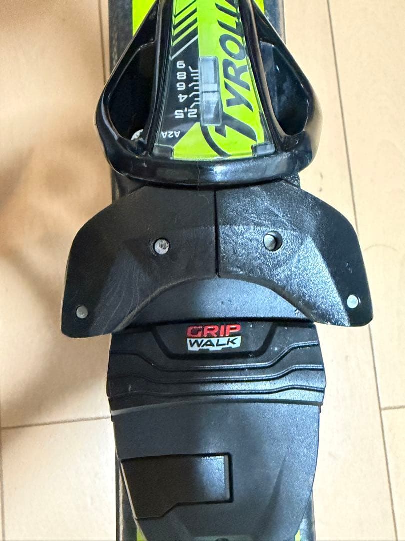 カービングスキー 165cm ビンディング付 初中級者