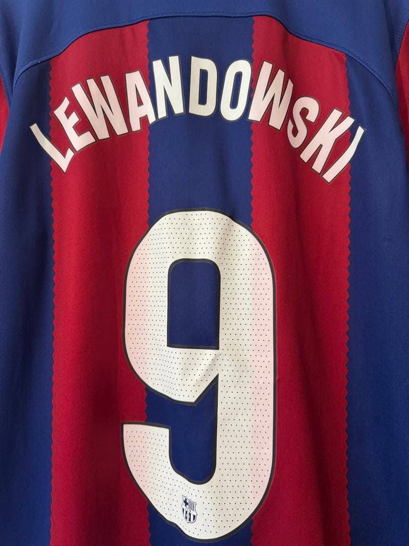 レヴァンドフスキ ユニフォーム バルセロナ 23/24 レプリカ 正規品