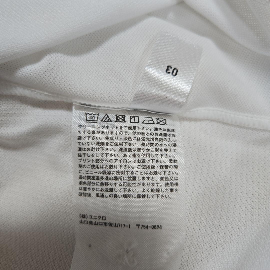 ユニクロ 2019年 ウインブルドン 錦織圭着用モデル ドライEX ポロシャツ