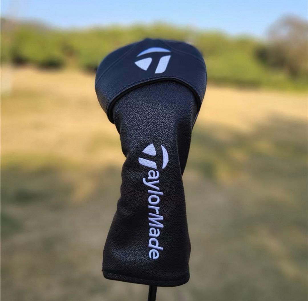 【新製品4点セット】テーラーメイドシンプルユニセックスゴルフクラブカバー黒色