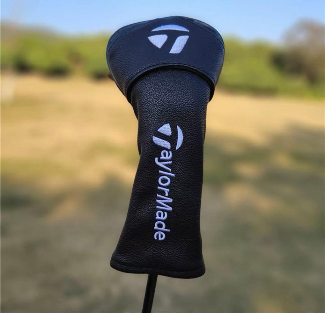 【新製品4点セット】テーラーメイドシンプルユニセックスゴルフクラブカバー黒色