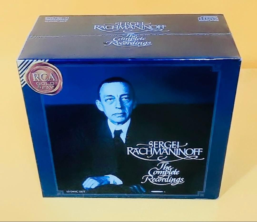 レア新品未開封1991年作曲家ラフマニノフ全集10CDボックスセットピアノ協奏曲