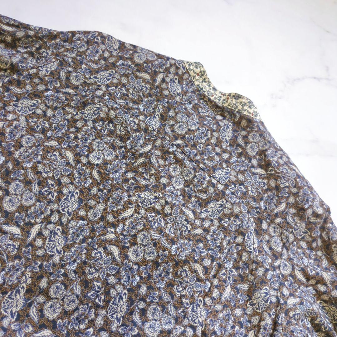 北欧暮らしの道具店 花柄 総柄 ロング 大人のための柄ワンピース コットン