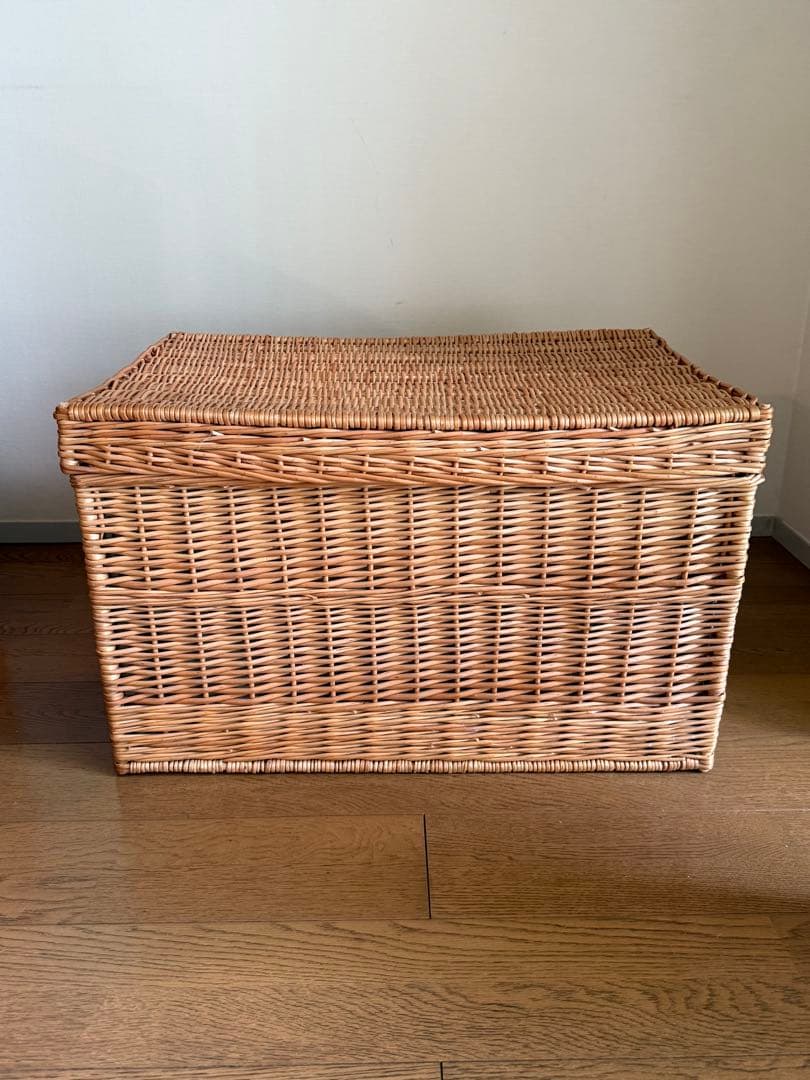 大きなウィッカーバスケット