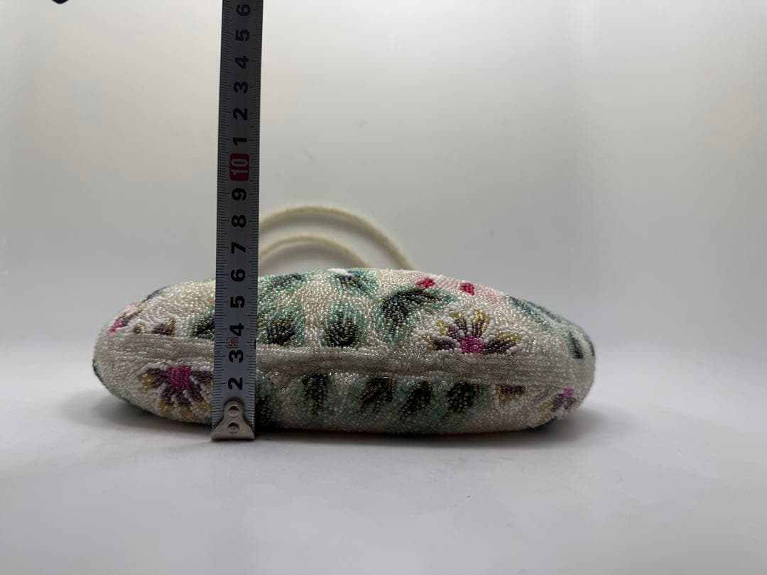 ビーズバッグ　和装　がま口　3点セット