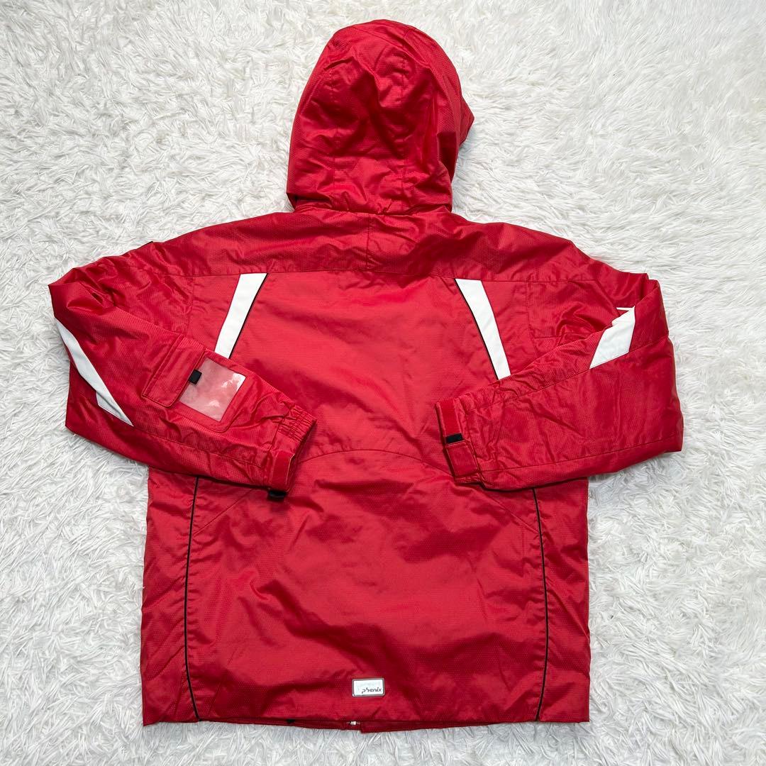 美品 Phoenix フェニックス スキーウェア メンズ M相当 赤 黒