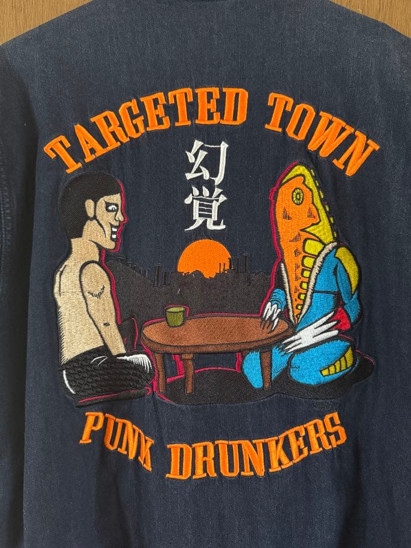 PUNK DRUNKERS×ウルトラマンセブン メトロン星人 コラボシャツ XL