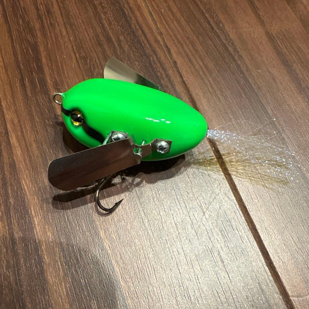 トップウォーター　ルアー　ハンドメイド フロッグ　シリースタイル　16個セット