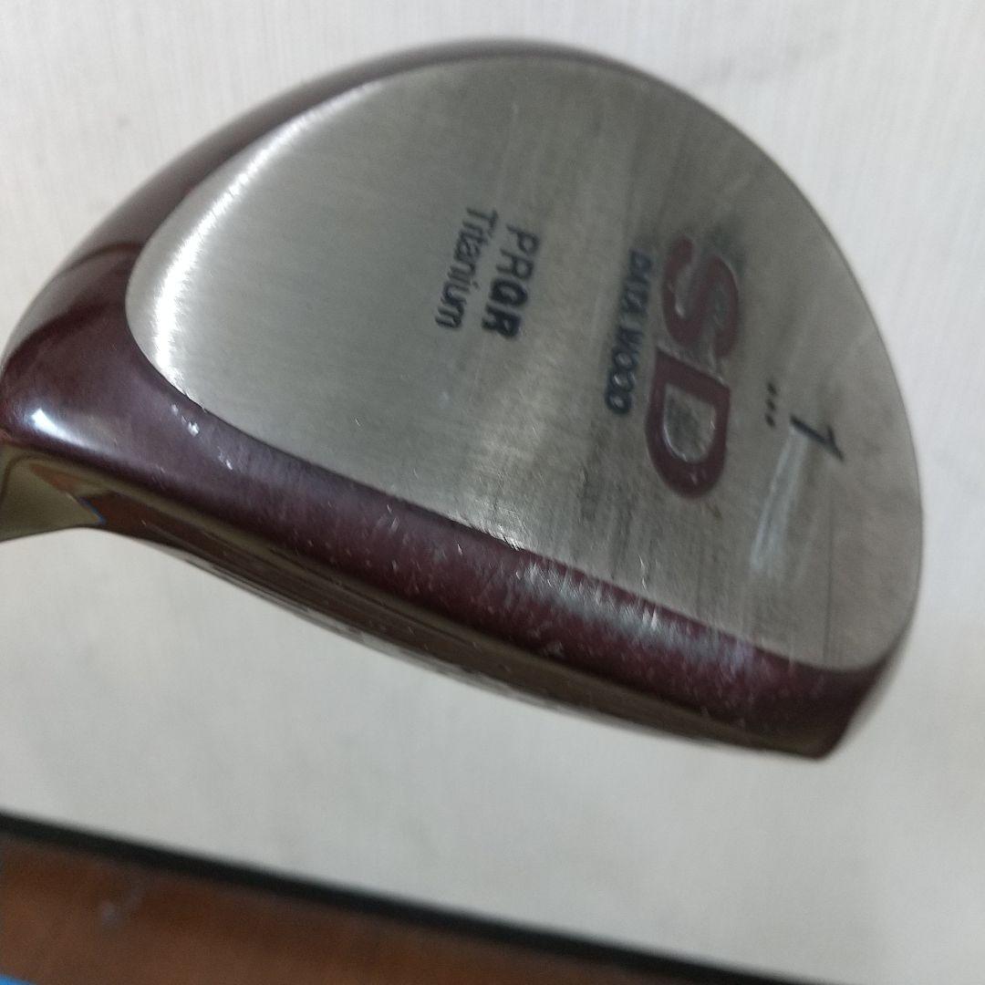 赤チタンのドライバー ブリジストン(DATA SD PRGR プロギア) 女性用