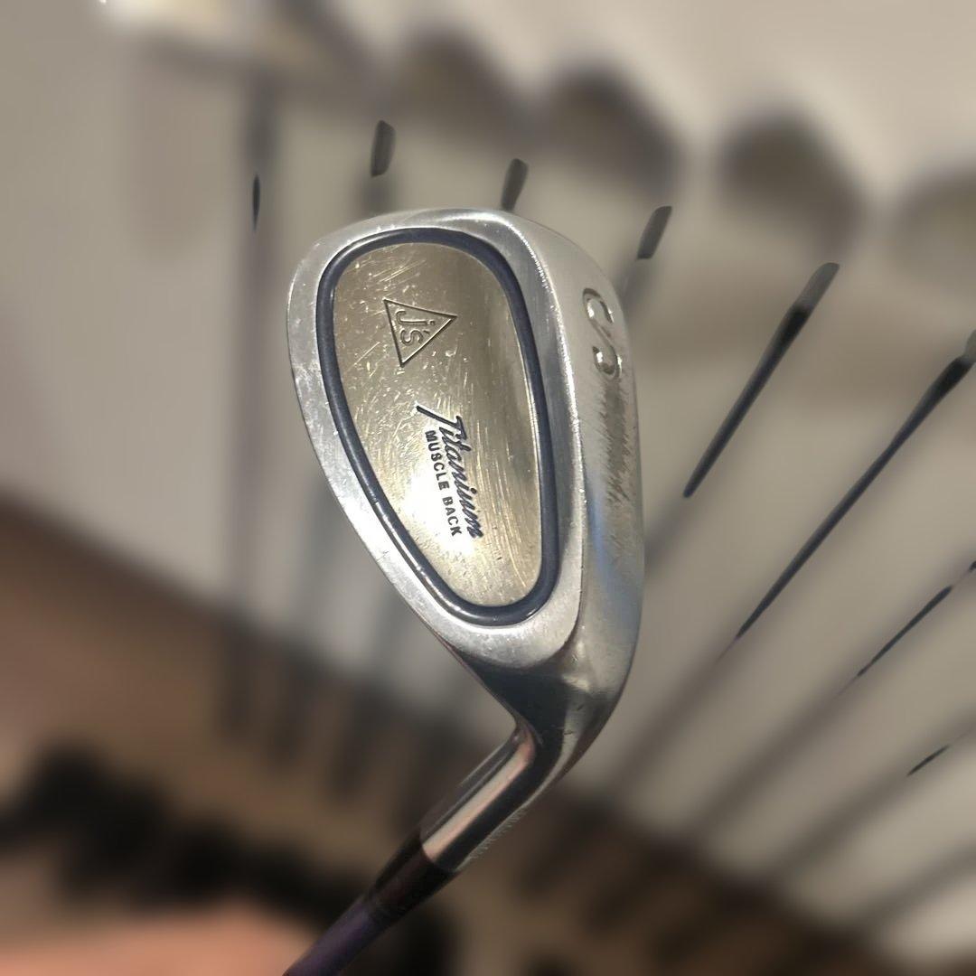 J's BRIDGESTONE １０本　マッスルバック チタニウム