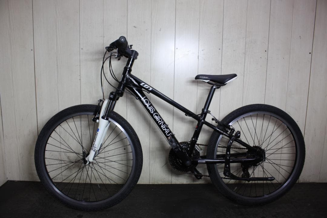 ルイガノ LGS-J24 24型 アルミ 21速 300mm本格子供用MTB 黒