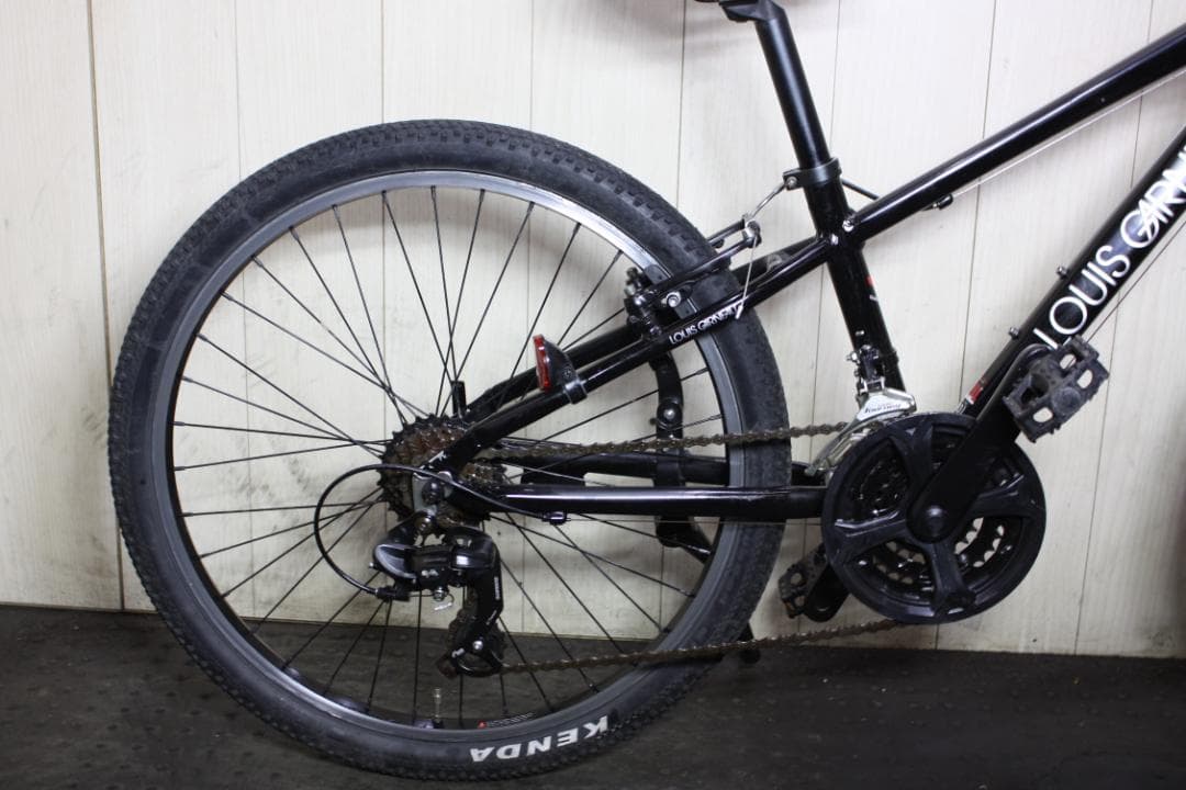 ルイガノ LGS-J24 24型 アルミ 21速 300mm本格子供用MTB 黒