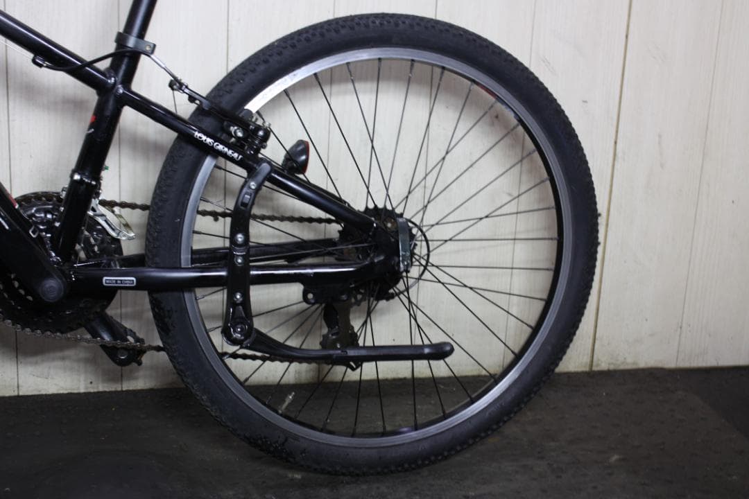ルイガノ LGS-J24 24型 アルミ 21速 300mm本格子供用MTB 黒