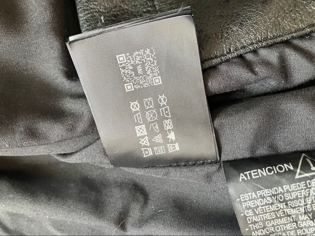 ZARA フード フェイクレザージャケット