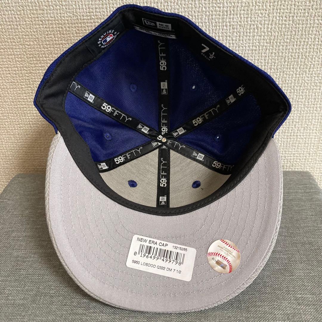【海外限定】712 ニューエラ ロサンゼルスドジャース 59FIFTY ロイヤル