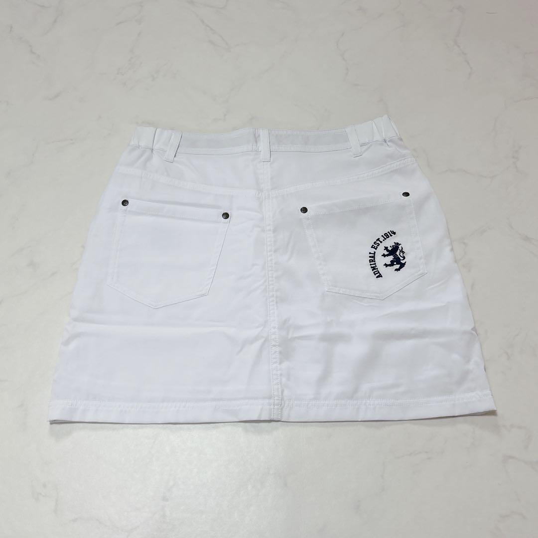 美品 Callaway ベスト 紺 L アドミラル スカート白 L 2点セット