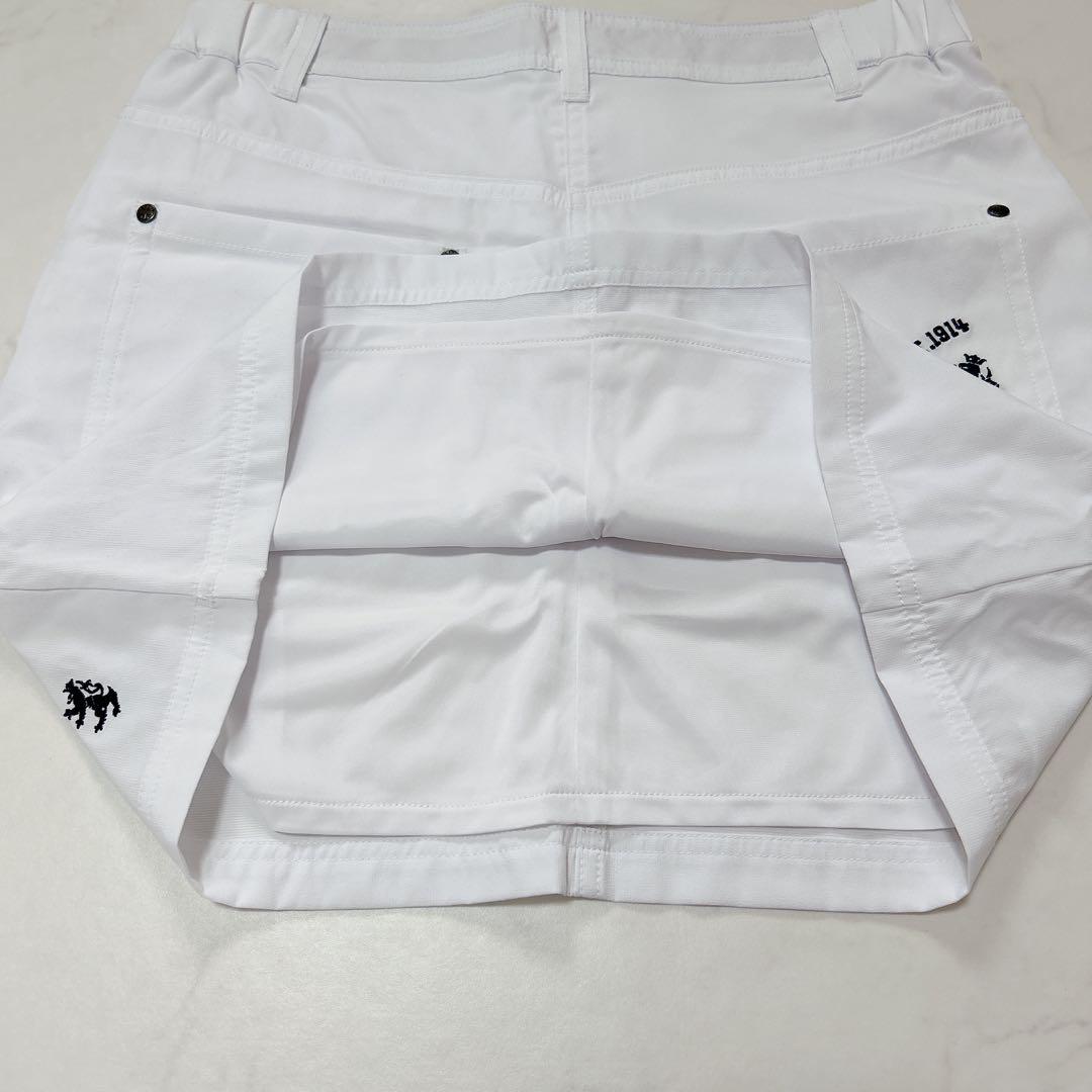 美品 Callaway ベスト 紺 L アドミラル スカート白 L 2点セット