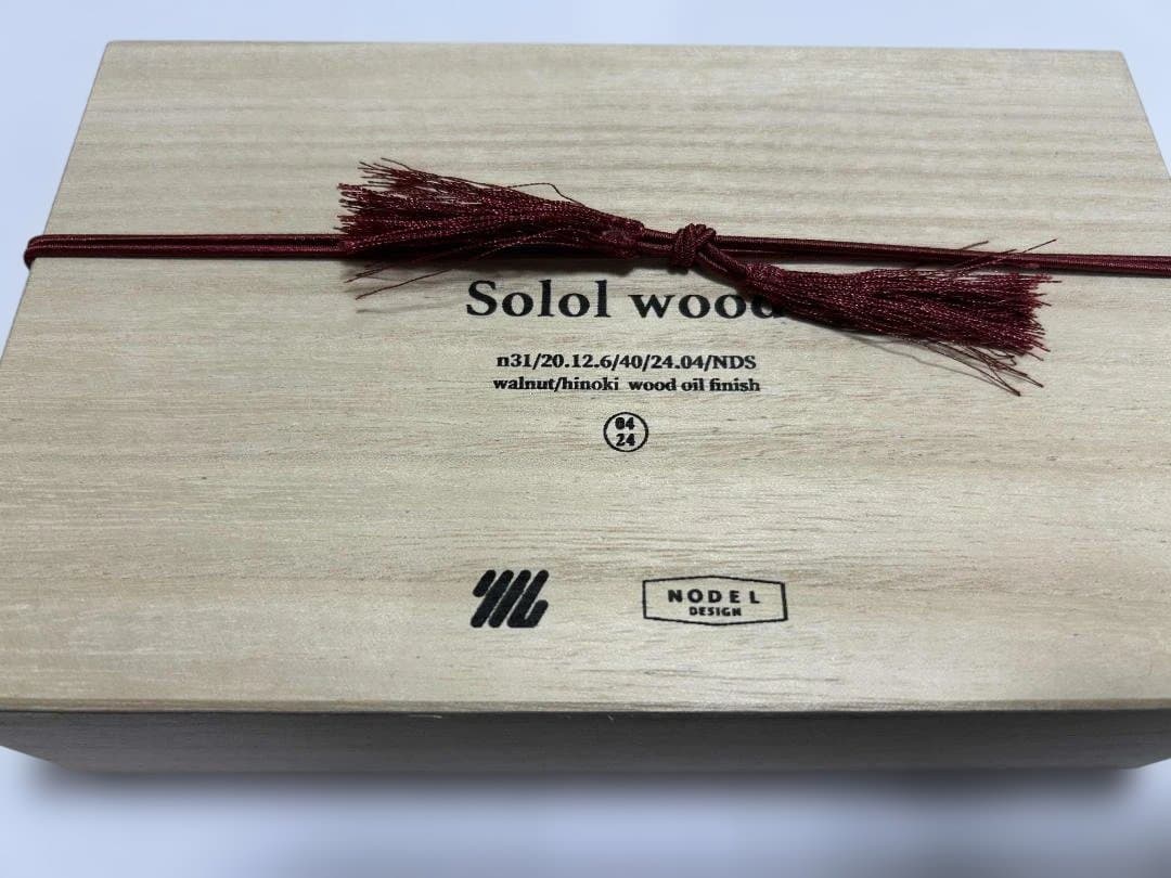新品未使用　solol wood (松) ソルオル ウッド　pine