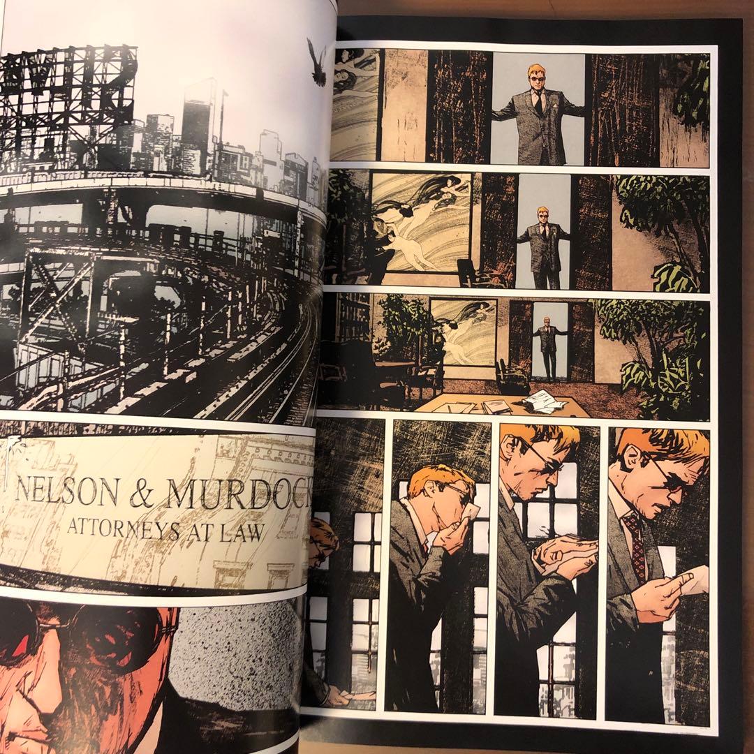 洋書 Daredevil: The Man Without Fear: Bendis