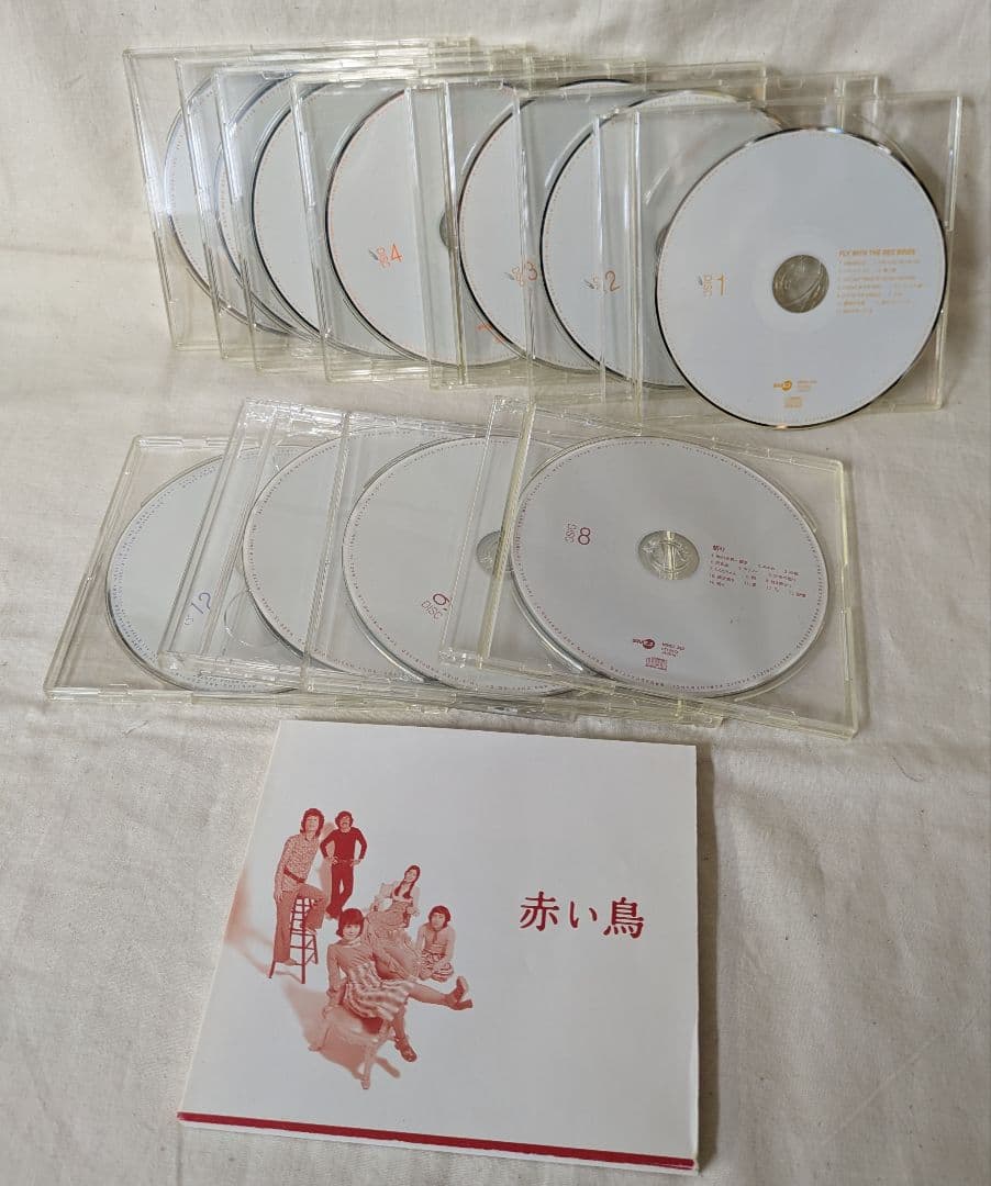 CD12枚組BOXセット 赤い鳥 コンプリートコレクション1969-1974
