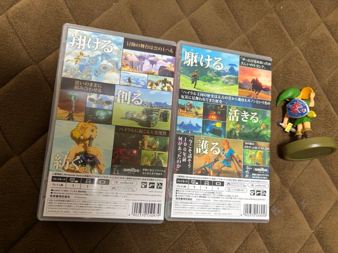 ゼルダの伝説ブレスオブ ザ ワイルド & ティアーズ オブ ザ キングダムセット