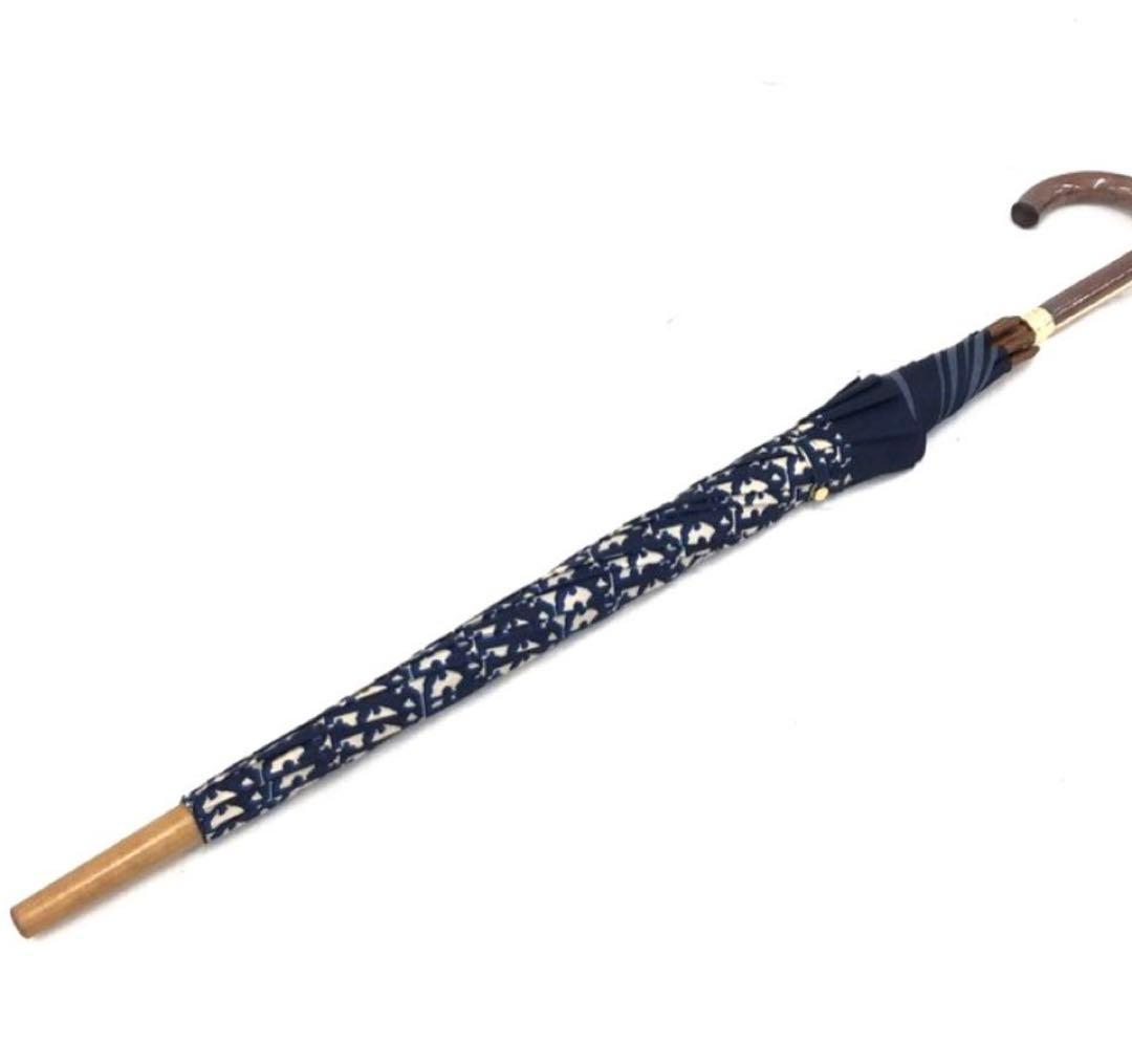 Christian Dior クリスチャンディオール 長傘 雨傘 トロッター