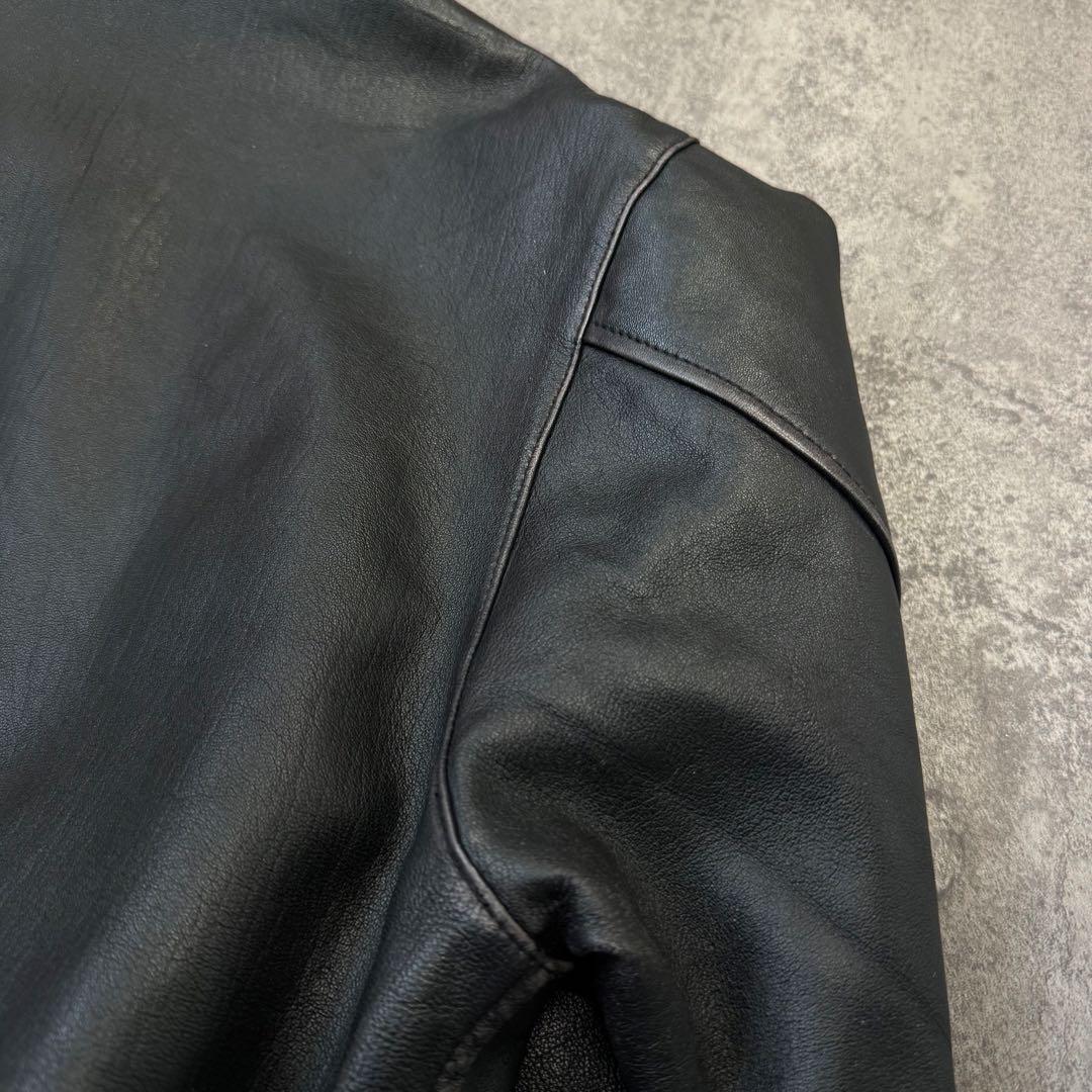 BEAUTY&YOUTH UNITED ラブ レザー バルーン ジャケット