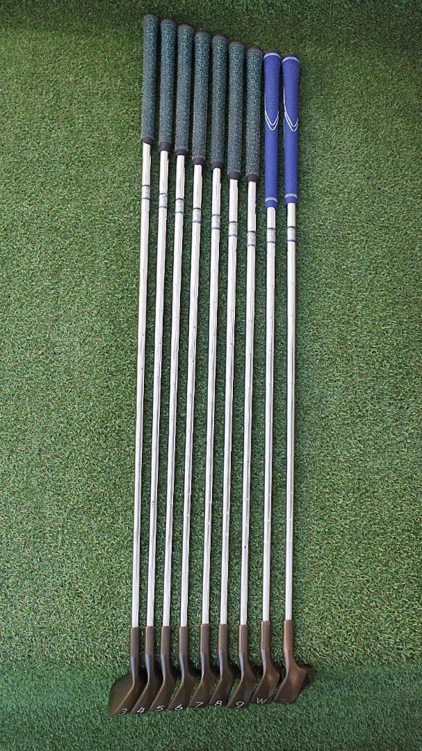 ピン EYE2 ベリリウムカッパー 3-S 9本 純正スチール ZZ LITE