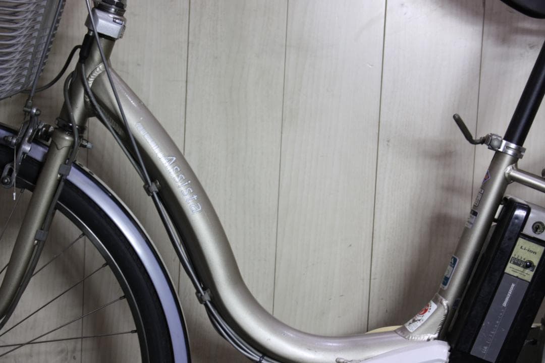 ブリヂストンアシスタリチウムDX A6D61 大容量8.9AH 26インチ