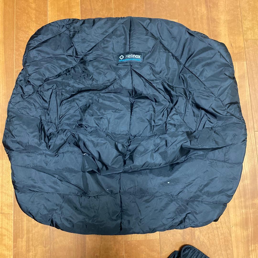 Helinox ダウンシートウォーマー down seat warmer 2個