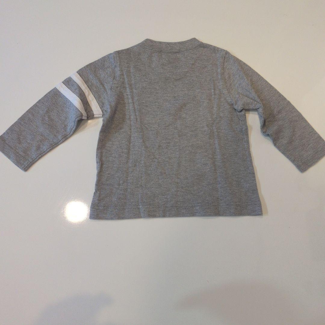 familiar 飛行機刺繍プリント 長袖カットソー 2枚セット　美品✨️