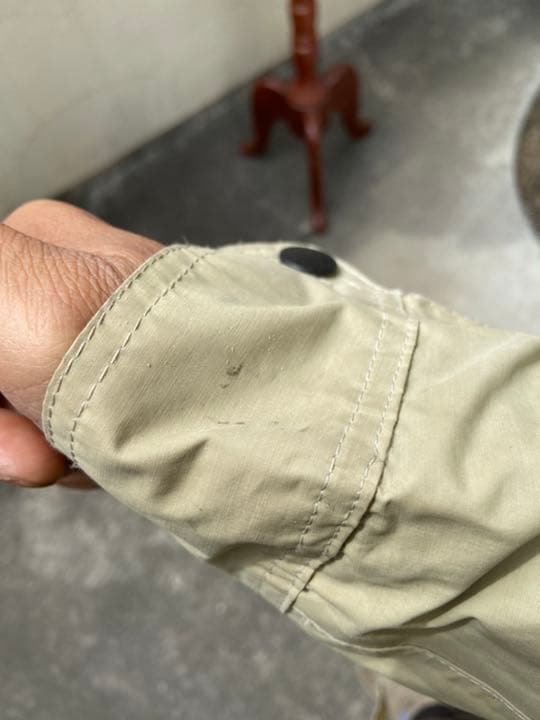 お*ん様 バブアー　インターナショナル　40 綿/ポリ　ベージュ　ノンワックス