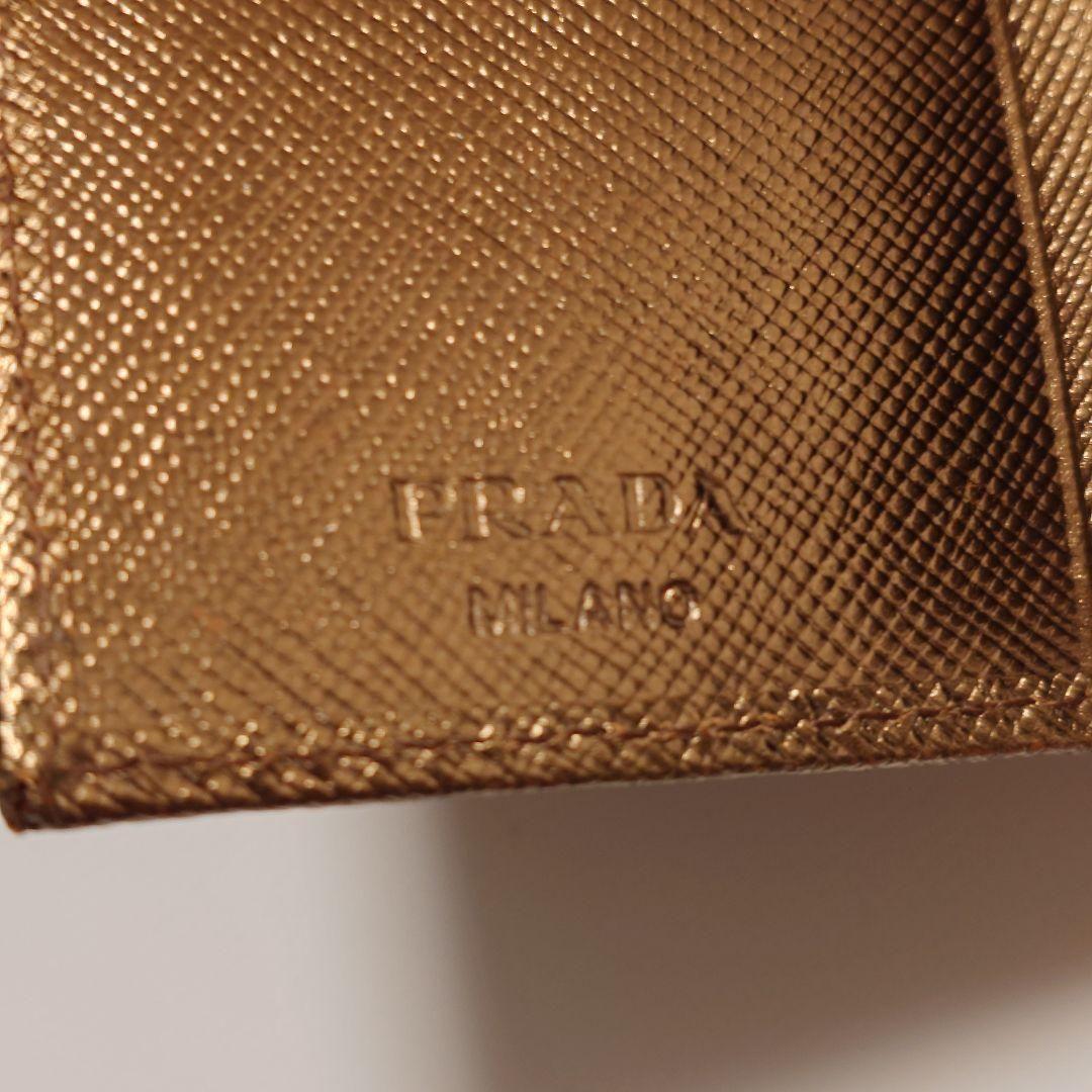 PRADA M222A SAFFIANO キーケース BRONZO