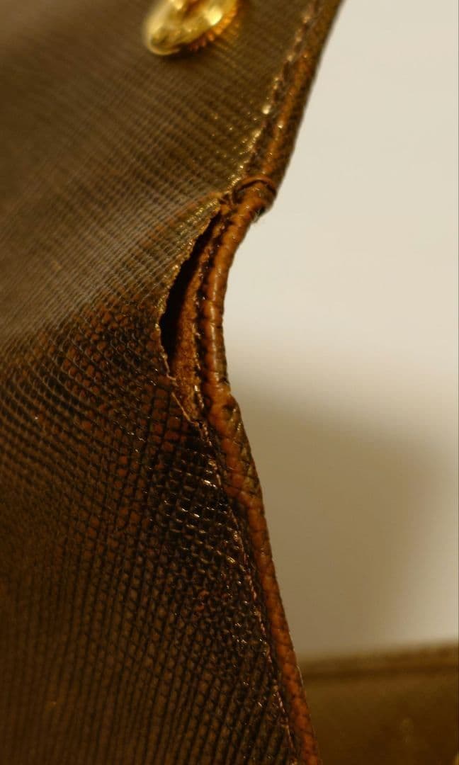 PRADA M222A SAFFIANO キーケース BRONZO