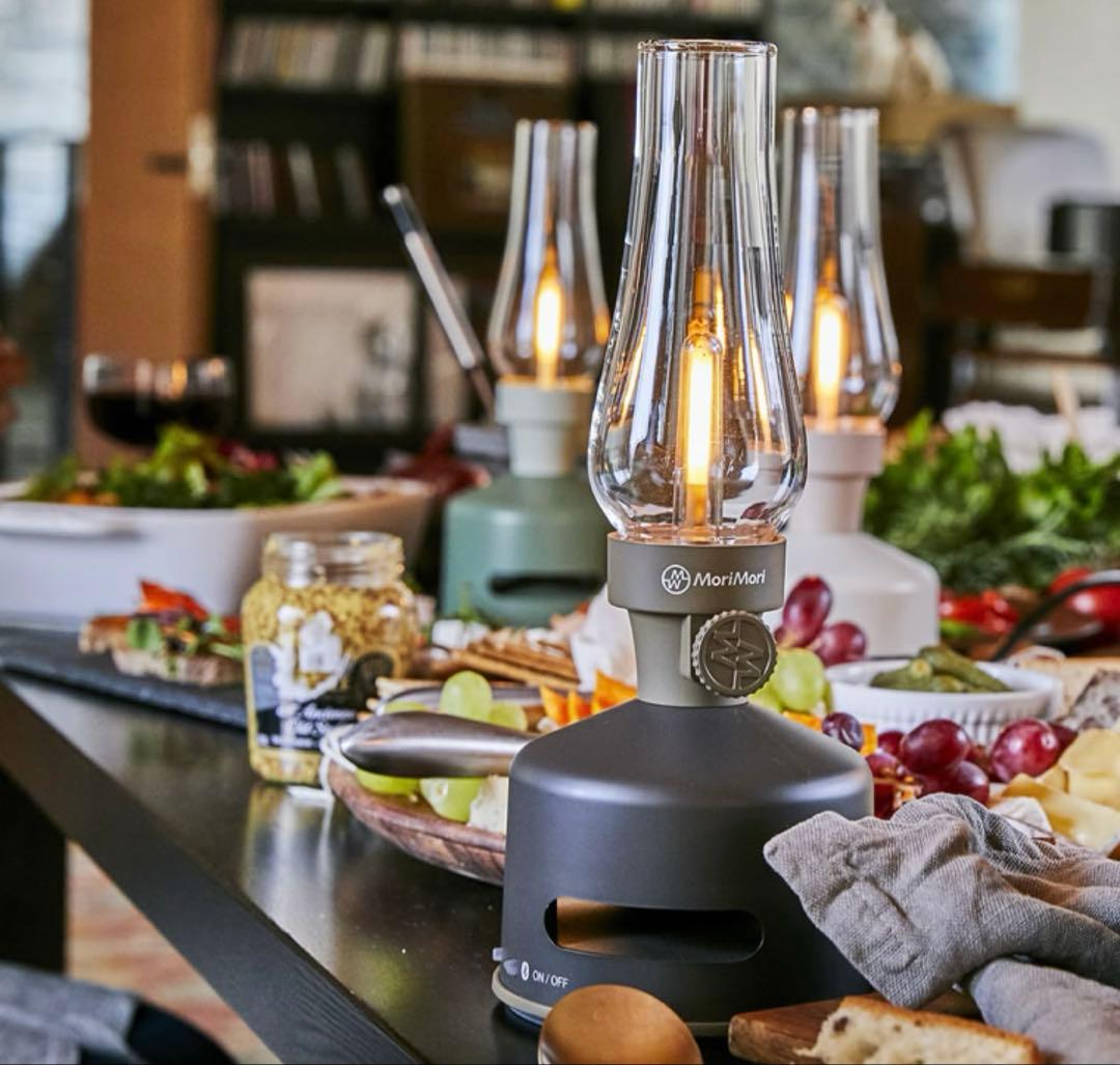 【未使用】LEDランタンスピーカー S1 MORIMORI Bluetooth黒