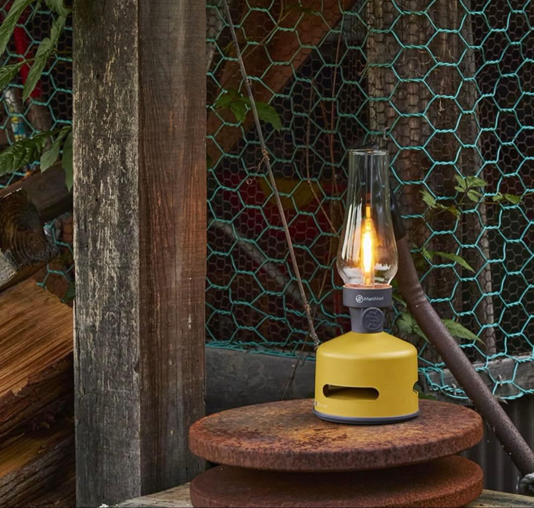 【未使用】LEDランタンスピーカー S1 MORIMORI Bluetooth黒