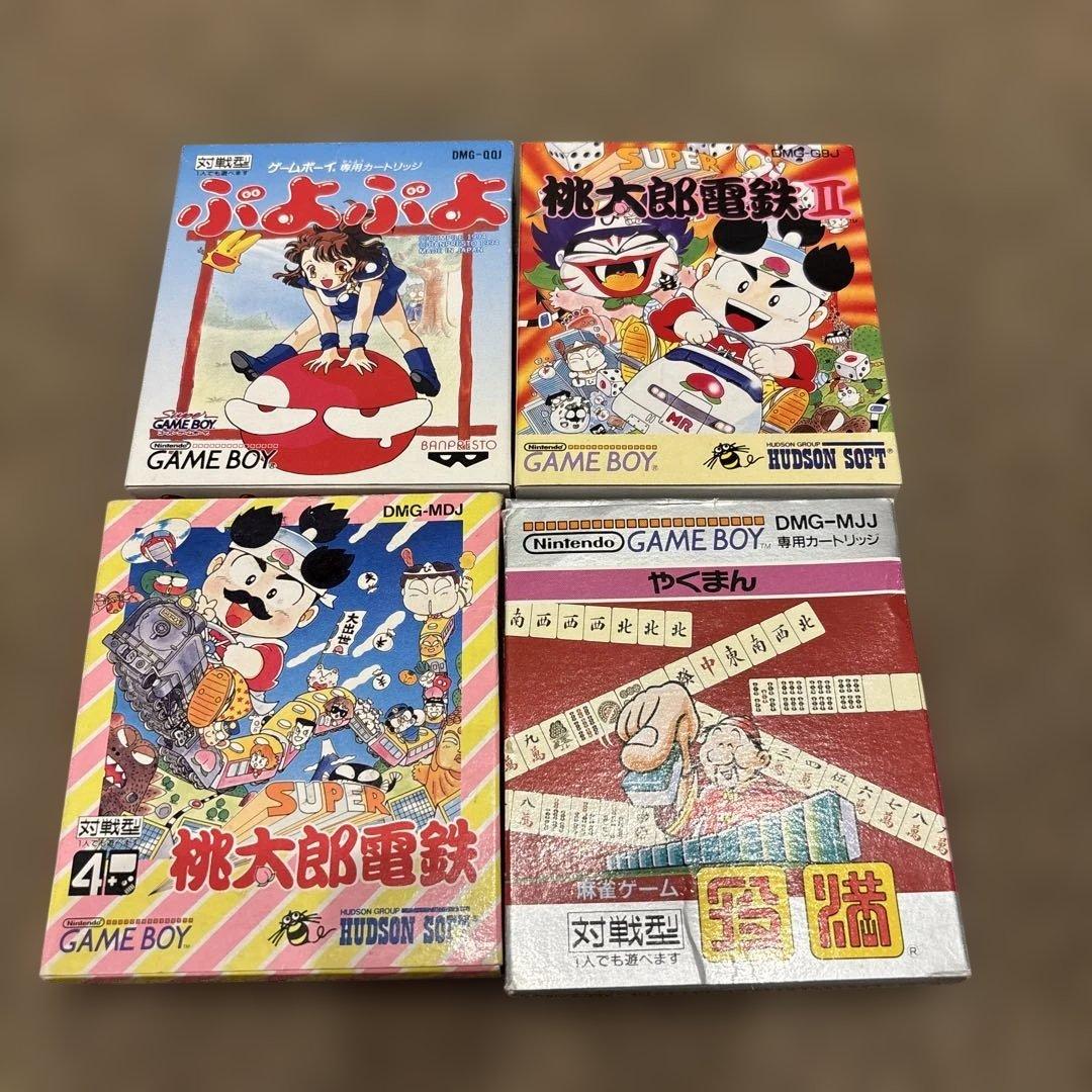 【訳あり】Nintendo ゲームボーイ本体　ソフト4個セット