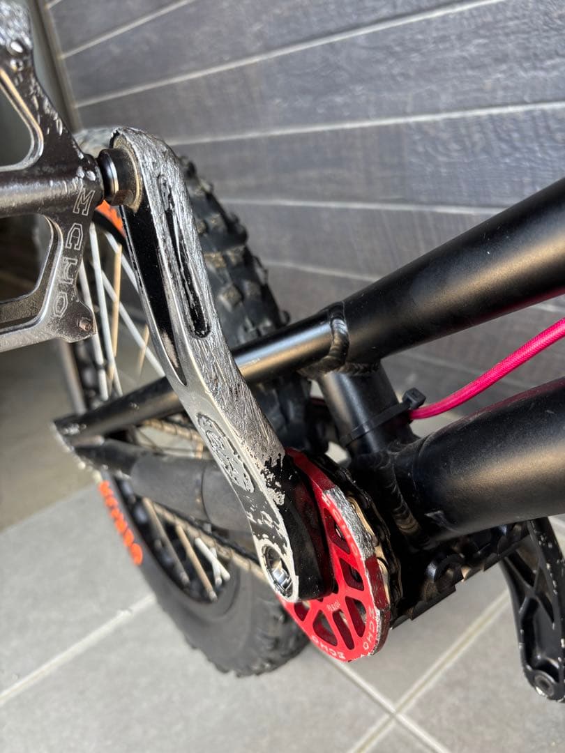 ECHO トライアル自転車　HOPEブレーキ付き　パーツおまけ付き