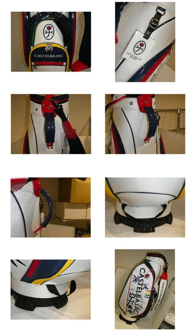 カステルバジャック キャディバッグ 7235381302 ホワイト