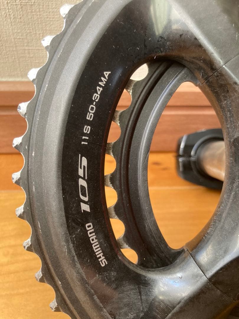 SHIMANO 105 クランクセット FC-5800 50-34T 11S