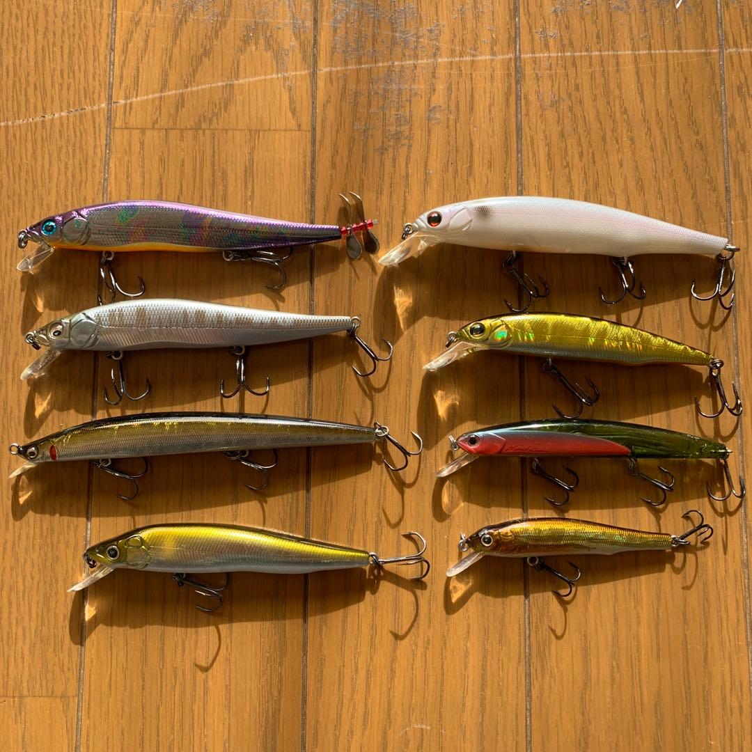 値下げ　バス釣り引退　ハードルアー開封済未使用90個セット メガバス、デプス等