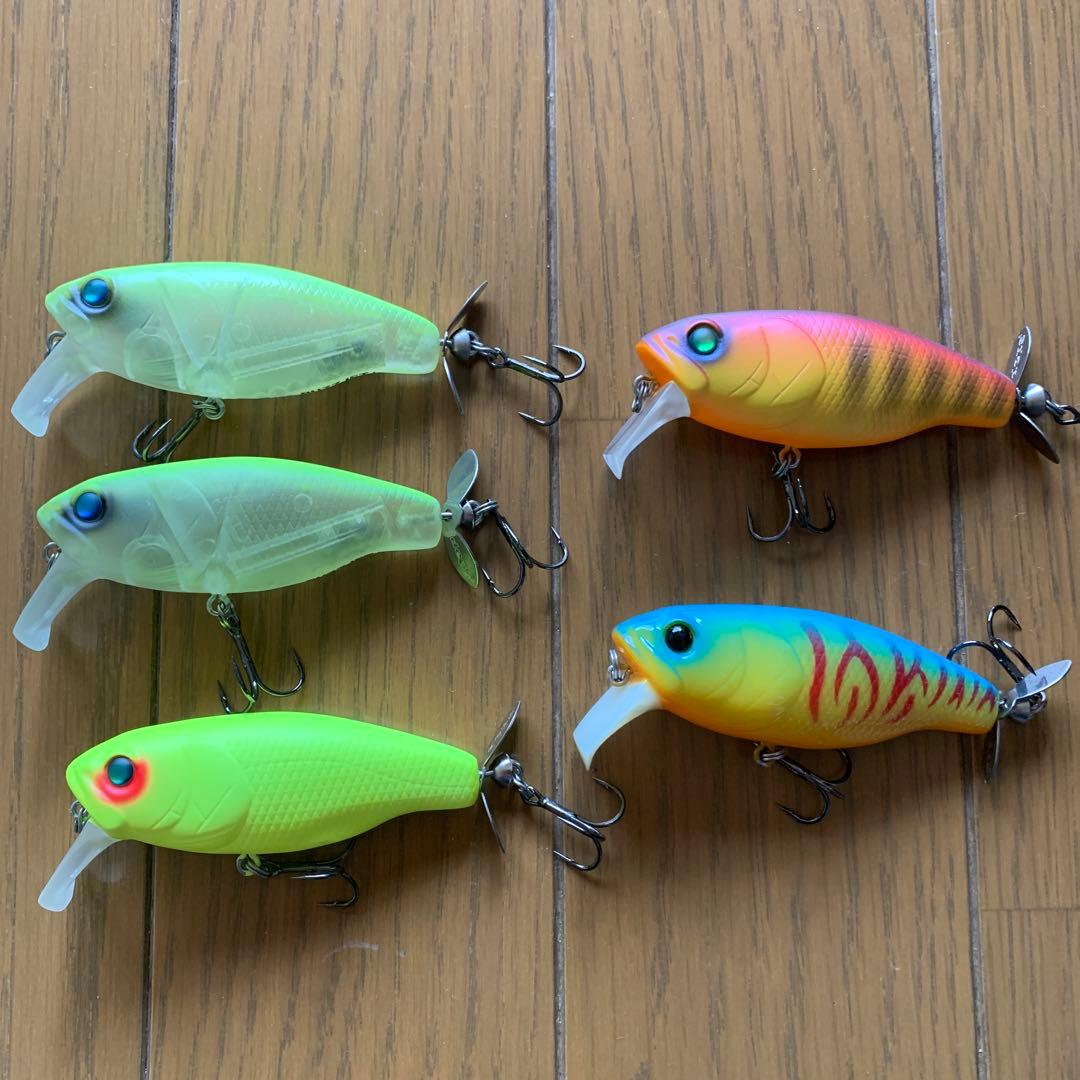 値下げ　バス釣り引退　ハードルアー開封済未使用90個セット メガバス、デプス等