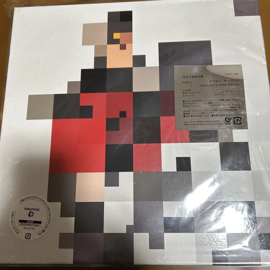 YMO ピクセルアート レコード Box 10組セット コンプリート