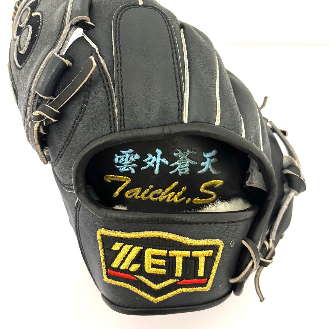 【極美品】ZETT プロステイタス 硬式 オーダー 投手用 グローブ
