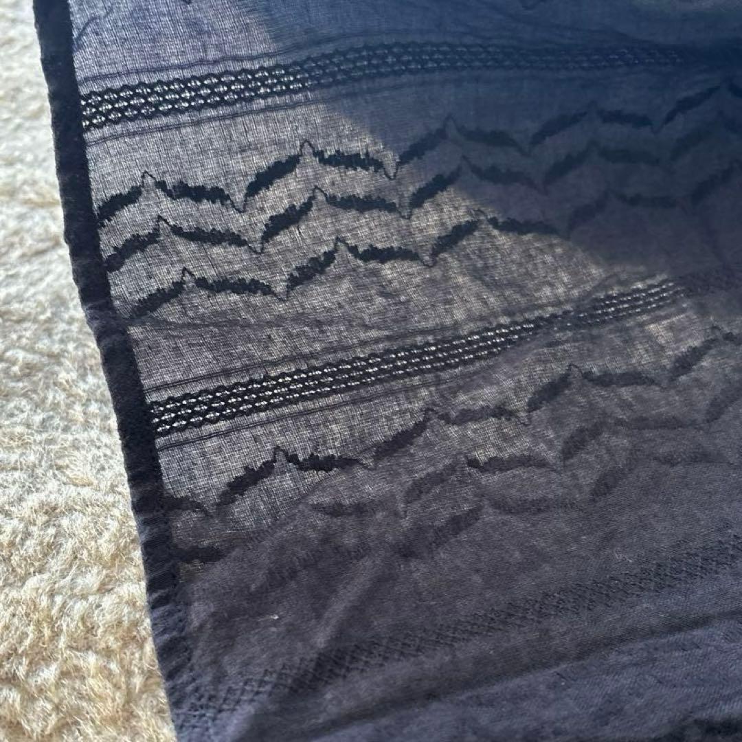 ヌキテパ　佐藤佳菜子　コラボ　ツイスト　ロングワンピース　ネイビー　M