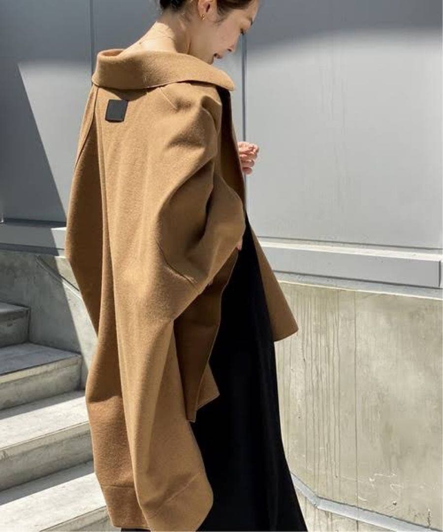 COGTHEBIGSMOKE コグザビッグスモーク スクエアコート キャメル