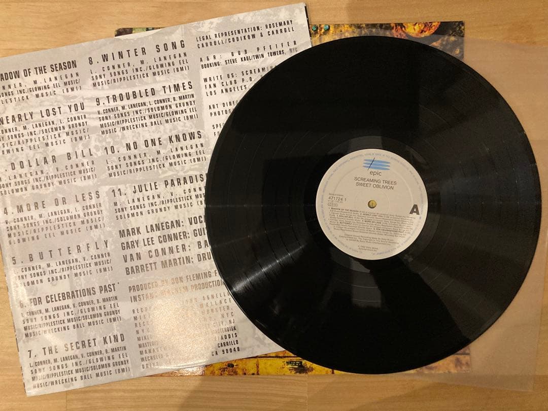SCREAMING TREES / SWEET OBLIVION LPレコード
